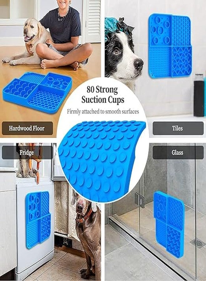 FLIPA Lick Mat for Dogs & Cats, Slow Feeder Puzzle Bowl with Suction Cups, Anxiety Relief, Boredom Reducer for Bathing & Grooming - Image 3